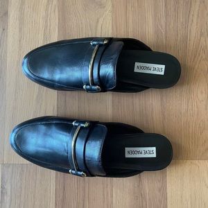 Black Steve Madden Loafers